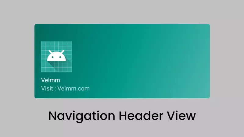 Navigation Header View
