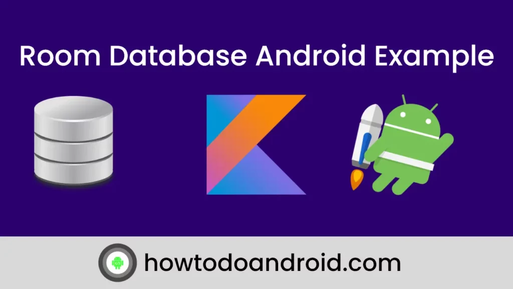 Room Database Android Example [Beginners] Poster
