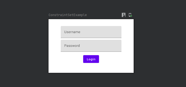 constraintLayout with contraintSet