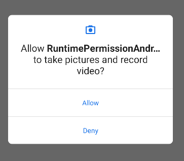 Storage Write Runtime permission