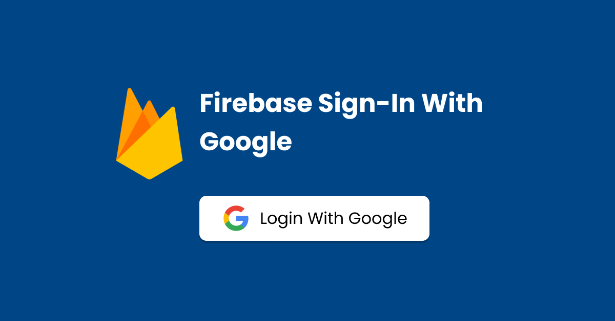 Firebase Login with Google